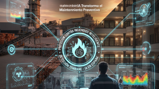 La IA entra dentro de la protección contra incendios